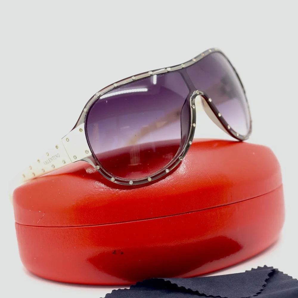 Valentino Studded Sunglasses - Picture 1 of 8